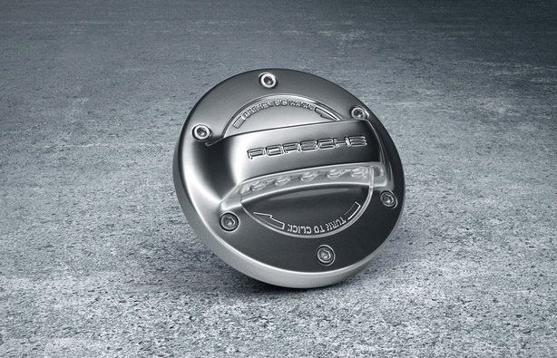 Silver Sport Gas Cap (997/996/987/986) : Suncoast Porsche Parts